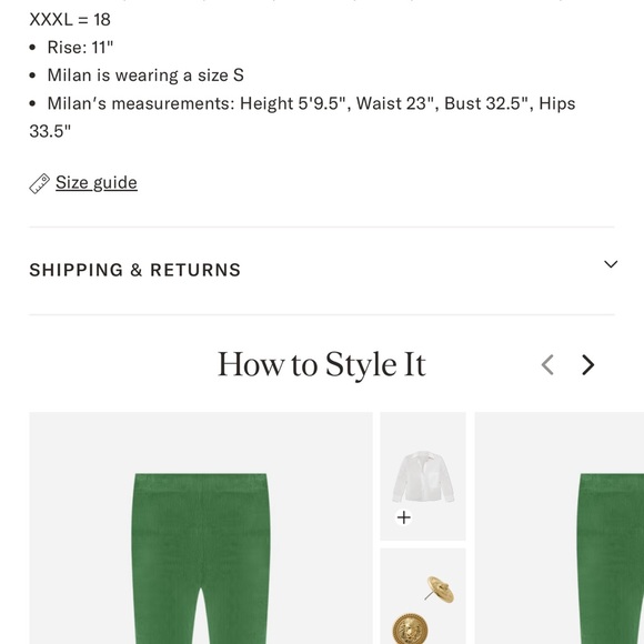 Tuckernuck Green Corduroy Ashford pants - Picture 8 of 12